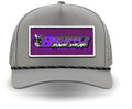BADAPPLE ROPE HAT- GRAY/PURPLE